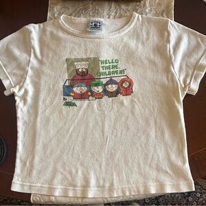 Ross Sportswear Kids Cream Graphic Tee